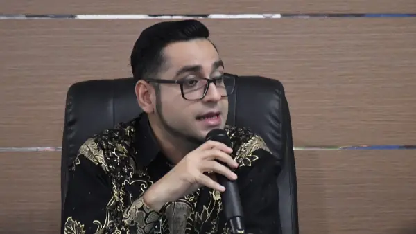 Bobby Maulana menghadiri Assessment Kompetensi Seleksi Terbuka Jabatan Pimpinan Tinggi (JPT) Pratama Pemerintah Daerah Kota Sukabumi di Puspenkom ASN BKN, Rabu (10/9/2025). (Sumber : dokpim kota sukabumi)