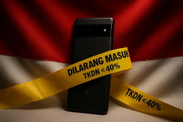 Mengapa ponsel yang secara perangkat lunak begitu dekat dengan keseharian kita menggunakan Gmail,Google Maps,YouTube justru tak bisa dibeli secara legal? (Ilustrasi AI: prompting ChatGPt)