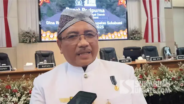 Kepala Dinas PU Kabupaten Sukabumi, Dede Rukaya. (Sumber : SU/Ilyas).