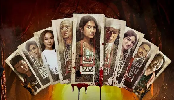 Poster film Lintrik: Ilmu Pemikat, film tentang kisah cinta dan ritual ilmu hitam (Sumber : X/@sinemalogi)