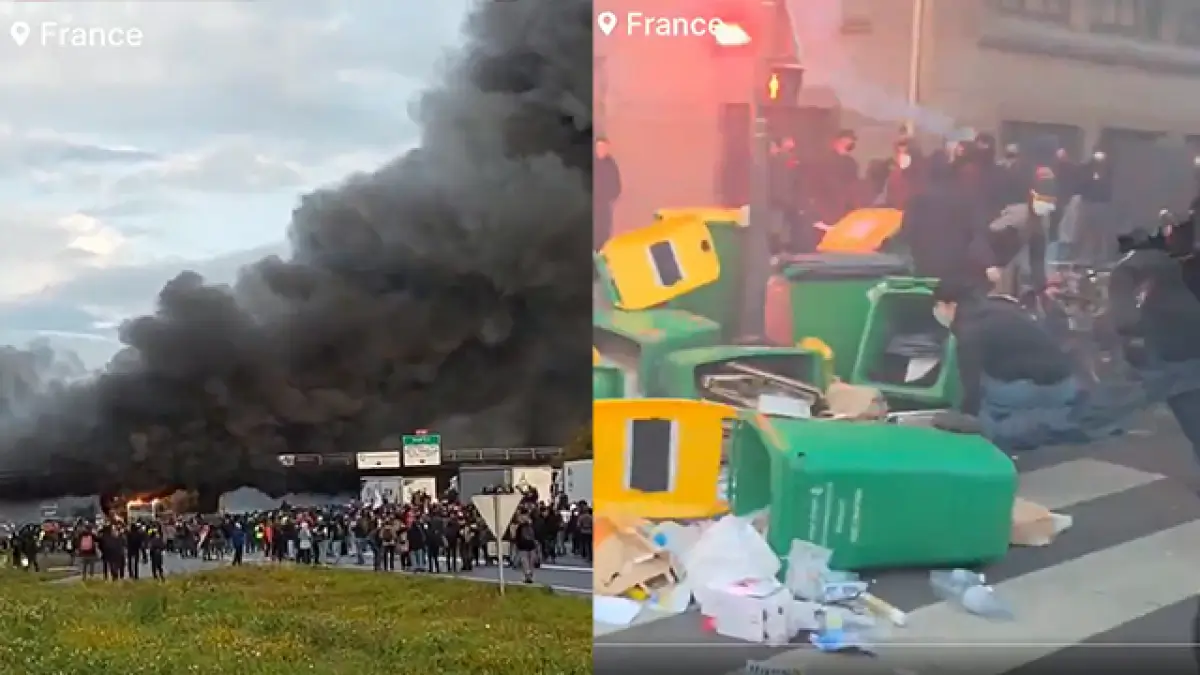 Giliran Prancis Ricuh, Demonstran Turun ke Jalan dalam Aksi “Block Everything”