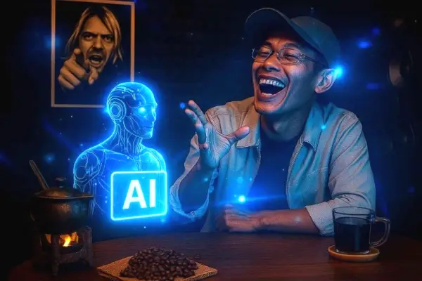 Ternyata, media sosial seperti Reddit, YouTube, dan Facebook menjadi sumber utama pelatihan AI! (Prompting AI: SoraChatGPt)