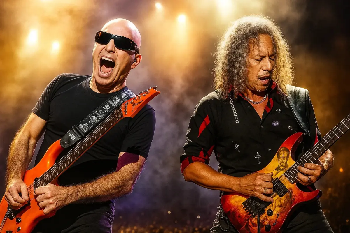 Transformasi Musikal, Bagaimana Bimbingan Joe Satriani Mengubah Gaya Gitar Kirk Hammett di Metallica