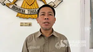 Gun Gun Gunardi, Kepala DPMD Kabupaten Sukabumi. (Sumber : SU/Turangga Anom).