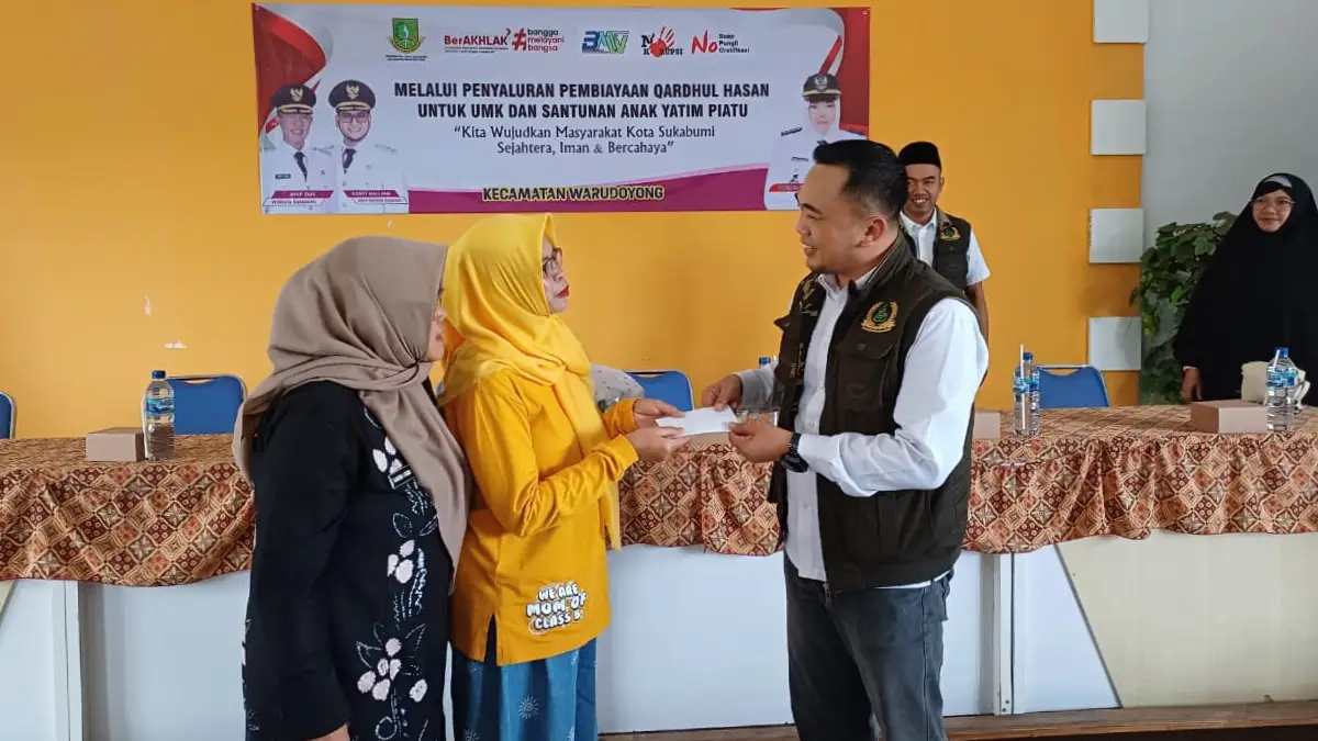 Lembaga Wakaf Doa Bangsa Salurkan Manfaat di Warudoyong Kota Sukabumi
