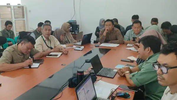 Sosialisasi Aplikasi XStar di Lingkungan Dinas Pertanian Kabupaten. (Sumber : Dok Distan Sukabumi).