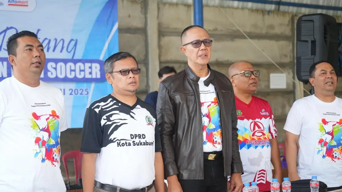 Ketua DPRD Apresiasi Mini Soccer sebagai Wadah Positif bagi Remaja Kota Sukabumi