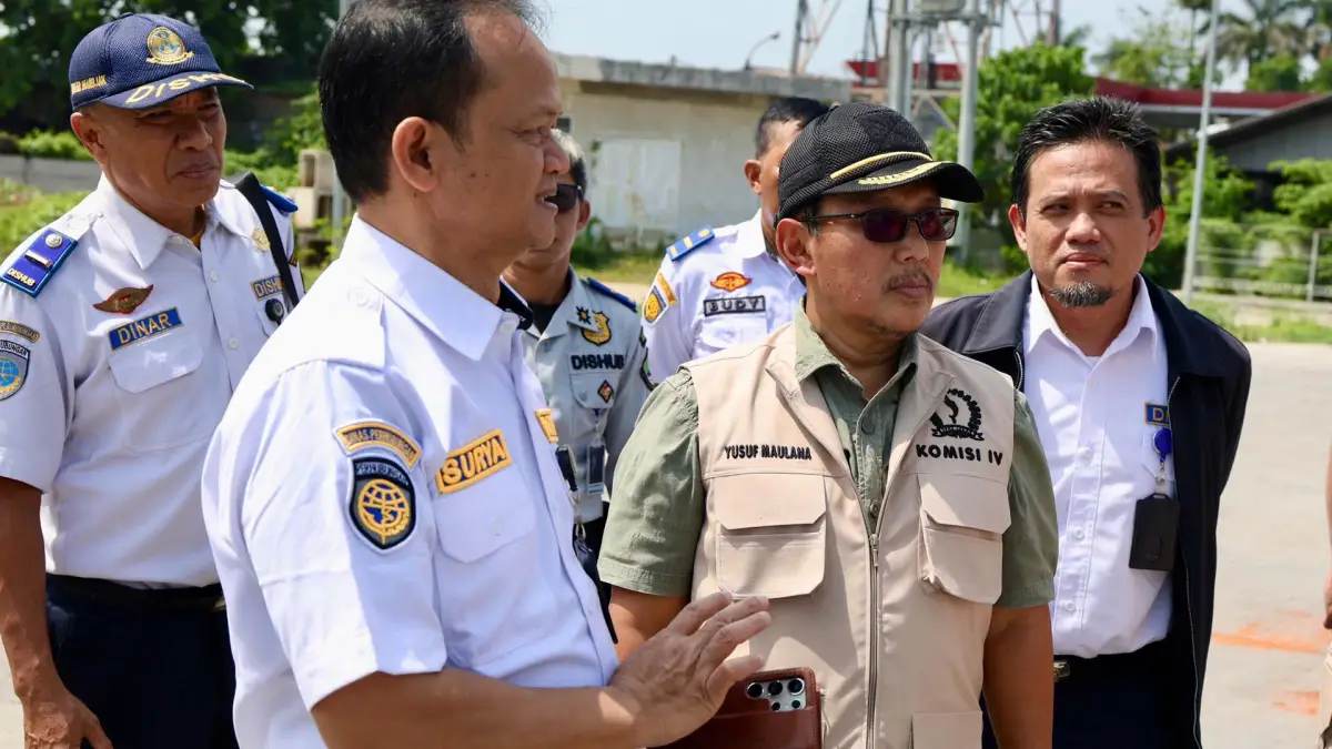Anggota DPRD Jabar Yusuf Maulana Tinjau Progres Pembangunan Terminal Tipe B Cikarang