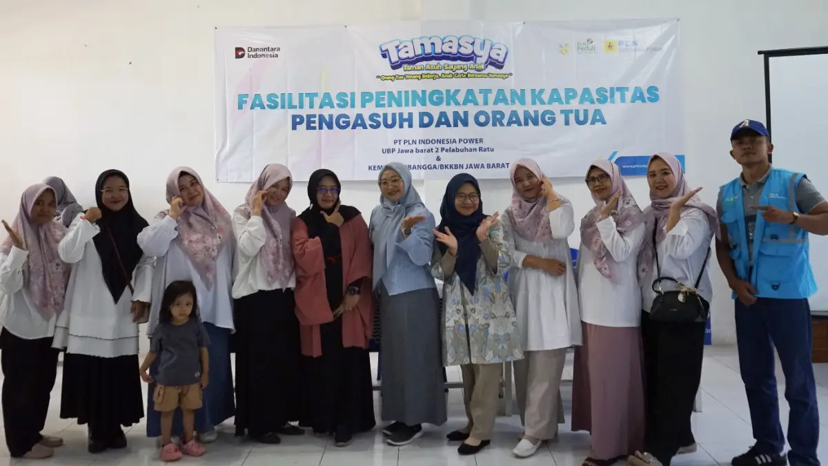 Seni Mendidik Anak di Usia Golden Age: PLN IP Pelabuhan Ratu dan BKKBN Jabar Dorong Kompetensi Pengasuh TAMASYA