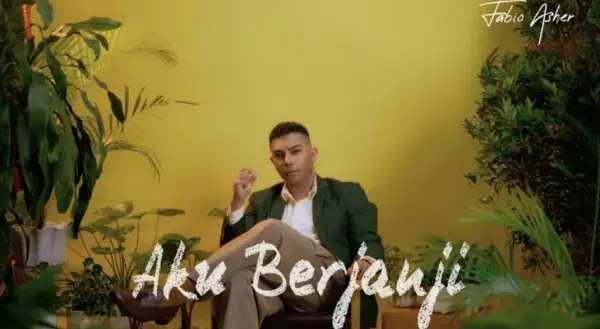 Official lylic video lagu Aku Berjanji Fabio Asher,tentang janji cinta yang tulus dan kesetiaan tanpa syarat. (Sumber : Youtube /@Fabio Asher)