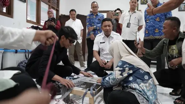 Pelaksanaan Bimtek Penumbuhan dan Pengembangan Wirausaha Baru (WUB) Industri Kecil di Hotel Agusta Palabuhanratu, Kamis (18/9/2025) (Ist) (Sumber: SU/Ilyas Supendi)