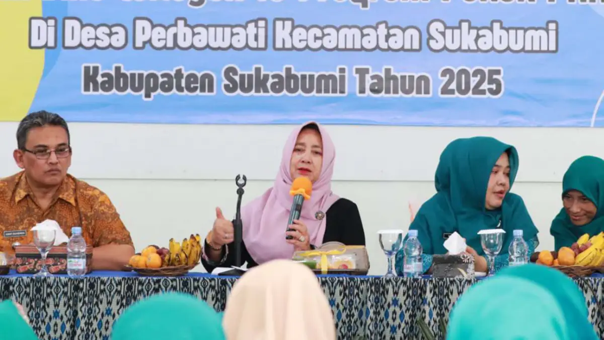 Rina Rosmaniar Japar Dorong Dampak Nyata 10 Program Pokok PKK di Kecamatan Sukabumi