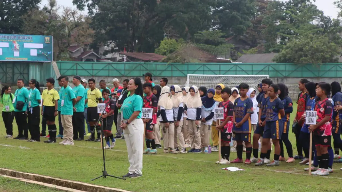 Turnamen Piala Putri Nusantara II di Sukabumi, Bupati: Semangat Olahraga Tumbuh dan Berkembang