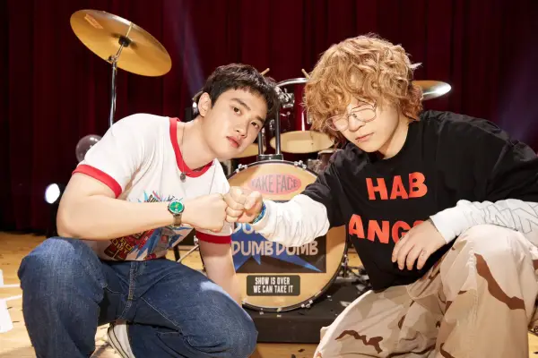 Lirik Lagu DUMB D.O EXO feat PENOMECO, Dua Sahabat yang Percaya Diri dengan Hidup (Sumber : X/@soompi)