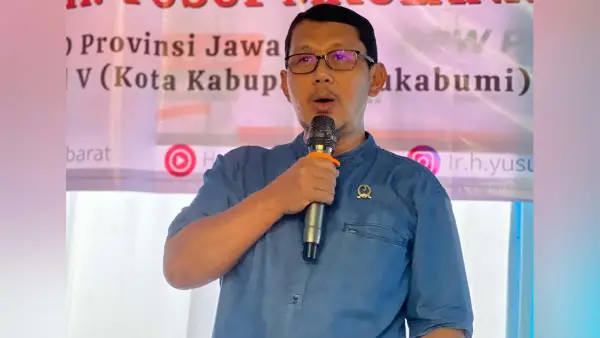 Anggota Komisi IV DPRD Jawa Barat Yusuf Maulana atau Haji Aka melakukan sosialisasi Perda Nomor 6 Tahun 2019 tentang Kewirausahaan Daerah. | Foto: Istimewa