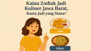 Ilustrasi - Seru! Tebak Kuliner Jawa Barat yang Pas dengan Zodiakmu. (Sumber : AI/ChatGPT).