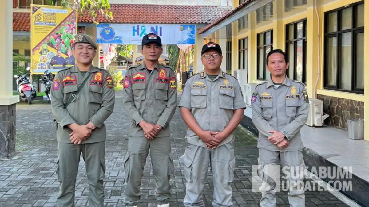 Satpol PP Sukabumi Kawal Pelantikan Pimpinan Baznas dan Rapat Dinas September 2025