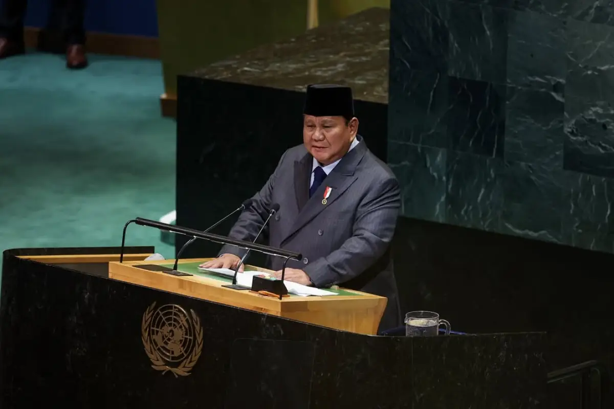 Prabowo Tegaskan Dukungan Solusi Dua Negara untuk Palestina-Israel di KTT PBB
