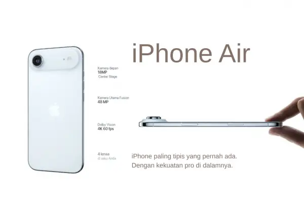 Apple baru saja meluncurkan iPhone Air dengan desain ultra-tipis, Apple Watch Ultra 3 dengan deteksi sleep apnea, dan AirPods Pro 3 yang ditenagai AI. (Gambar: Tangkapan layar apple.com/id)