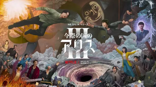 Poster Alice in Borderland Season 3, Petualangan Baru Arisu dan Usagi di Dunia Mematikan (Sumber : MyDramaList)