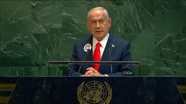 Para Delegasi Ramai-Ramai Walk Out saat PM Israel Netanyahu Pidato di Sidang Umum PBB (Sumber : Youtube | United Nation)