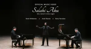 Official Music Video Lagu Salahi Aku (Ku Jatuh Cinta Lagi) Remake Yovie Widianto, Andi Rianto, dan Rony Parulian (Sumber : Youtube /@Yovie Widianto)
