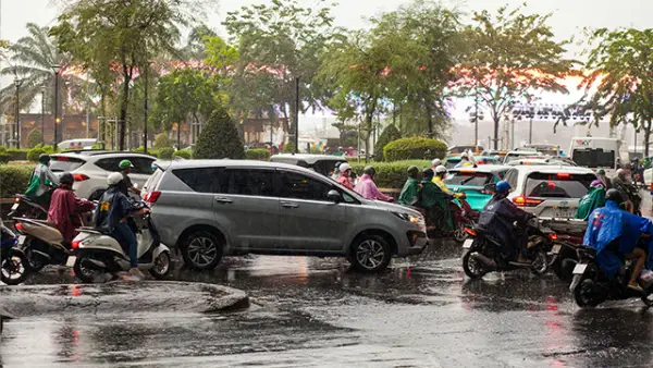Ilustrasi - BMKG memprediksi beberapa wilayah termasuk Sukabumi akan mengalami curah hujan tinggi hingga sangat tinggi pada Oktober–Desember 2025. (Sumber : pexels.com/@Thể Phạm).