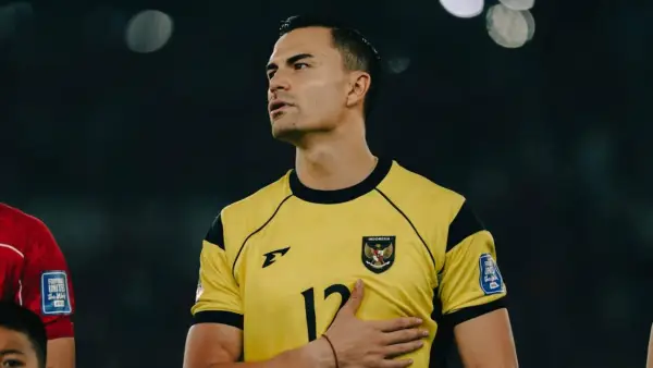 Emil Audero menjadi penjaga gawang utama saat Timnas Indonesia menghadapi China di SUGBK (Sumber: Instagram/@emil_audero)