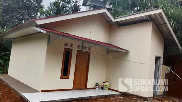 Rumah keluarga almarhumah Raya di Desa Cianaga, Kecamatan Kabandungan, Kabupaten Sukabumi. (Sumber : SU/Ibnu Sanubari).