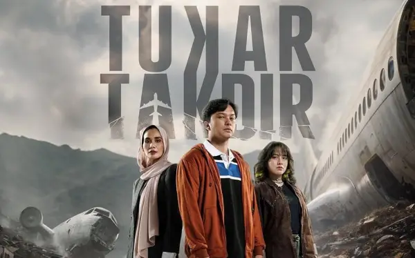 Poster film Tukar Takdir yang diperankan oleh Nicholas Saputra, Marsha Timothy dan Adhisty Zara (Sumber : IMDb)