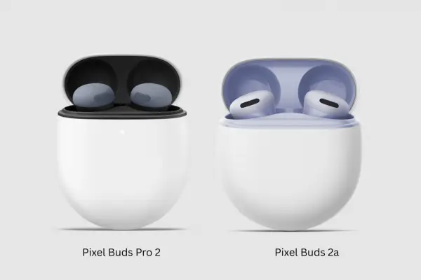 Google Pixel Buds 2A resmi dirilis, harga sekitar Rp2,1 jutaan atau $129. Earbuds ini  menghadirkan teknologi active noise cancellation (ANC) dan transparency mode yang didukung oleh chip Tensor A1 terbaru. (Sumber: StoreGoogle)