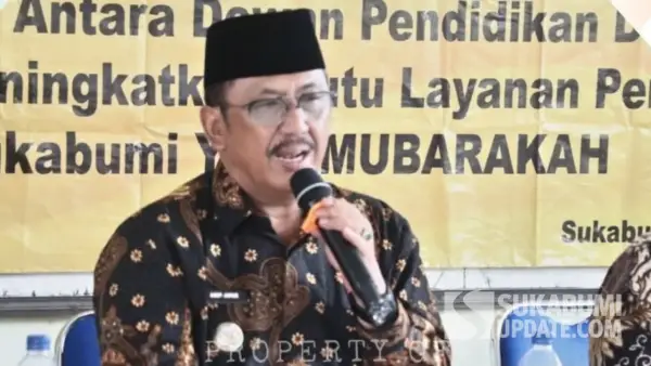 Bupati Asep Japar saat menghadiri rakor Dewan Pendidikan, Jumat (3/10/2025). (Sumber: Dokpim)