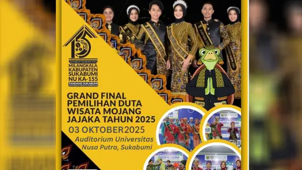 Grand final Mojang Jajaka Kabupaten Sukabumi (Sumber: Dok Dispar)