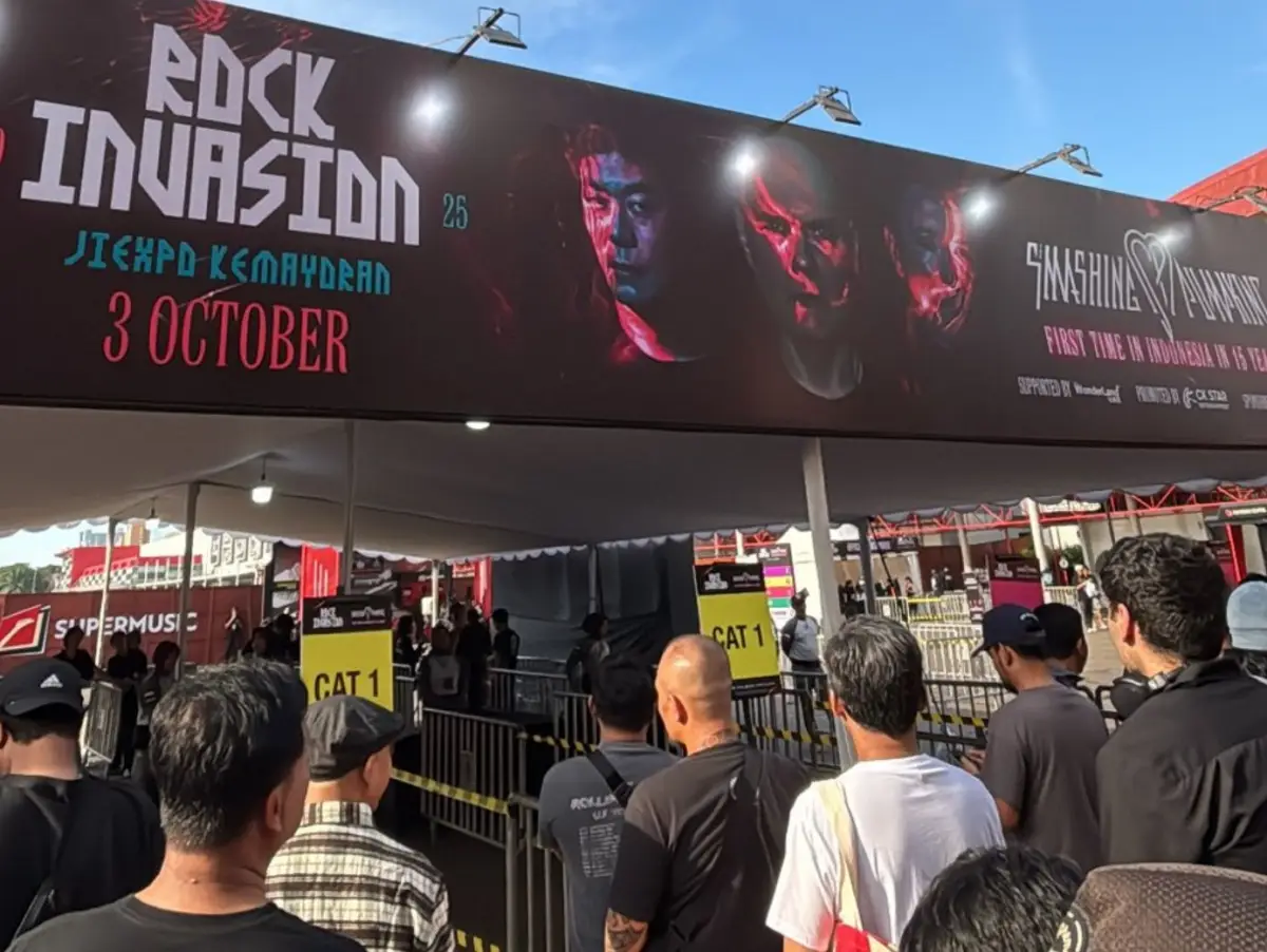 Konser The Smashing Pumpkins Energi Rock '90-an Si Paling Nggak Ada Drama!