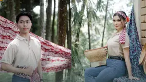 Djemima Shireen asal Kecamatan Cisolok sebagai Mojang dan Daffa Fakhri Fadhilah dari Kecamatan Cibadak sebagai Jajaka Kabupaten Sukabumi 2025 (Sumber : dok mokakabsmi)