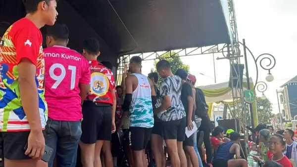 Peserta osteo run 2025 Kota Sukabumi protes soal fasilitas dan masalah teknis lomba (Sumber: dok warganet)