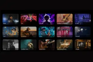 Udio bukan sekadar gimmick. Platform AI generatif yang rilis beta gratis pada April 2024 ini langsung jadi game-changer di industri musik. (Sumber: Canva)