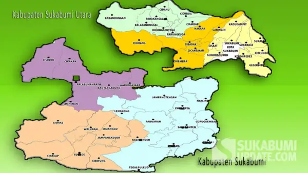 Ilustrasi pemekaran Kabupaten Sukabumi (Sumber: Istimewa)