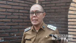 Wali Kota Sukabumi, Ayep Zaki saat diwawancarai. (Sumber: SU/Turangga Anom)
