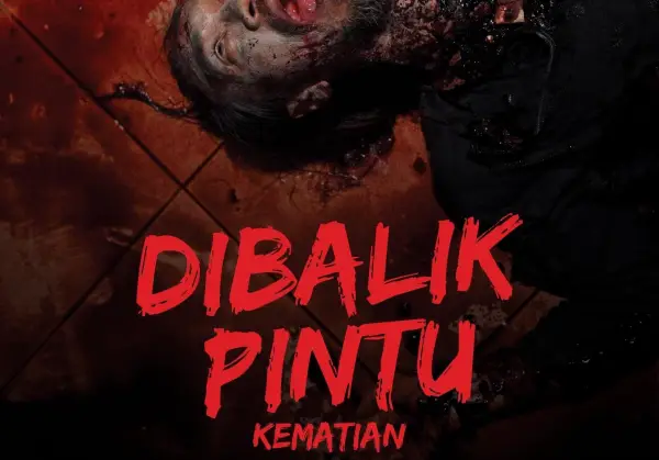 Poster film Di Balik Pintu Kematian, Ketika Rumah Impian Menjadi Gerbang Menuju Kematian (Sumber : X/@cinemapolisID)