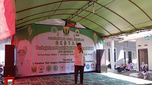 Kepala Desa Berekah, Andri Andriansyah. (Sumber : Facebook/@Juragan Hajat Andri Berekah).