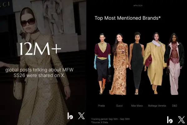 Momen penutup dari Paris Fashion Week SS26 Womenswear! Selama 9 hari (29 September - 7 Oktober), Paris kembali jadi ibu kota mode global, menampilkan koleksi Spring/Summer 2026 (Sumber: X/@XFashion)