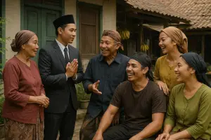 Menyelami kekayaan Bahasa Sunda! Temukan 5 variasi kata "Saya" ("Abdi," "Simkuring," "Urang," "Dewek," "Aing") dan pelajari kapan harus menggunakannya. Kunci kesopanan dan keakraban dalam budaya Sunda! (GenImage: ChatGPt)
