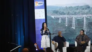 Kristy Nelwan, Head of Communication and Chair EDI, Brand Unilever Indonesia di Local Media Summit (LMS) 2025 di JW Marriott Hotel, Kawasan Mega Kuningan, Jakarta, Selasa 7 Oktober 2025. (Sumber : Istimewa.).