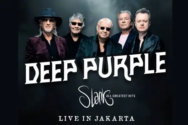 Deep Purple, pionir hard rock dan heavy metal dengan kemampuan teknis virtuos yang tinggi, terutama dalam improvisasi & solo gitar panjang, membawa energi rock yang tak lekang oleh waktu. (Sumber Foto: Facebook/ @DeepPurple)