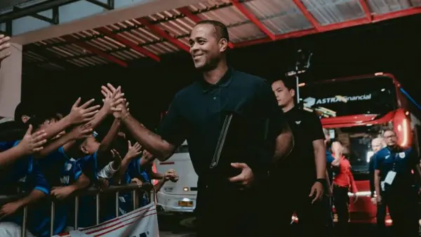 Patrick Kluivert elaku pelatih kepala mengatakan bahwa laga menghadapi Irak akan menjadi kebangkitan Skuad Garuda. (Sumber: Instagram/@patrickkluivert9)