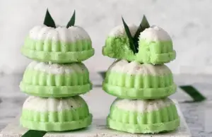 Tampilan Kue Putu Ayu Camilan Tradisional yang Cantik, Lembut, dan Manis (Sumber : Instagram/@Resep_masakan_indonesia)
