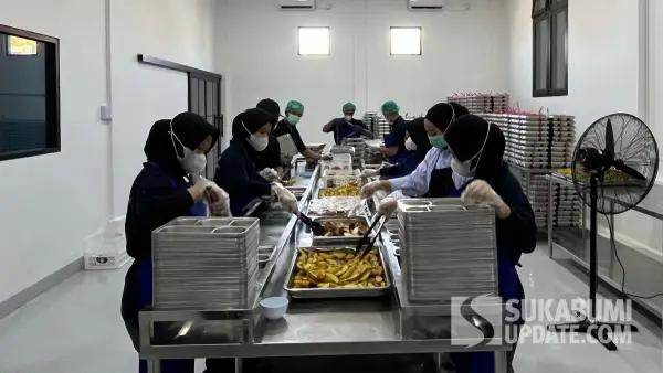 Ilustrasi kegiatan Dapur MBG di SPPG Cikaret Kebonpedes Kabupaten Sukabumi (Sumber: sukabumiupdate)