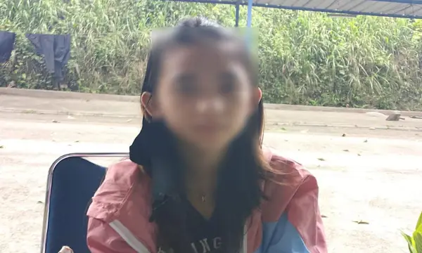 Penemuan anak perempuan di Cicurug, Kabupaten Sukabumi | Foto : Medsos