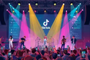 TikTok Rising Indonesia bukanlah event sekali jalan, melainkan dukungan jangka panjang yang terstruktur, didasarkan pada kekuatan data analitik dan fitur platform. (Sumber: Canva)